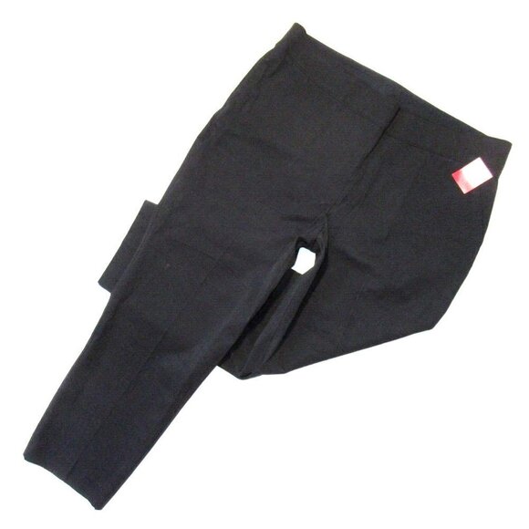SPANX Pants - NWT SPANX 20365R Polished Ankle Slim in Black Pull-on Shaping Crop Pants 1X